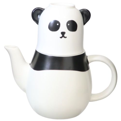 アニマル食器 ティーポット＋ティーカップ ティーフォーワンセット