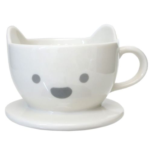 ティーセット コーヒードリッパー しろくま サンアート ギフト食器 コーヒードリップ