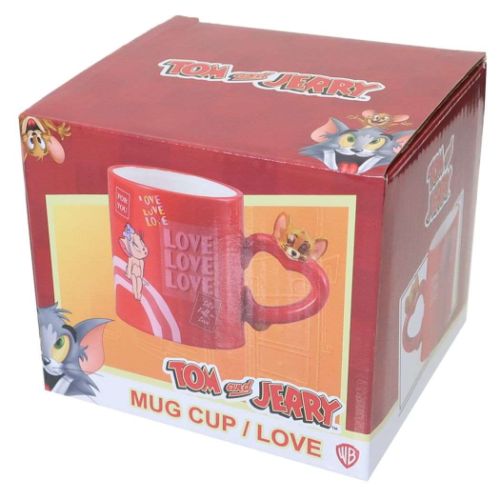 磁器製マグ マグカップ トムとジェリー ワーナーブラザース LOVE ジェリー＆チェリー サンアート