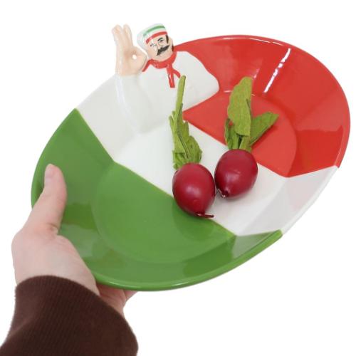 イタリアの皿 楽天市場】イタリア風食器 カンパーニャ 19cm ケーキ皿 丸皿