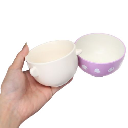 クロミ 汁椀茶碗セットミニ ご飯セット サンリオ キャラクター グッズ