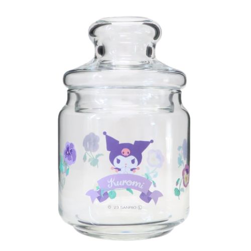 クロミ グッズ 保存容器 サンリオ キャラクター ガラス