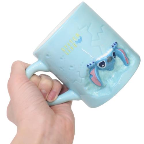 スティッチ いたずらマグカップ ディズニー 陶磁器製マグ キャラクター