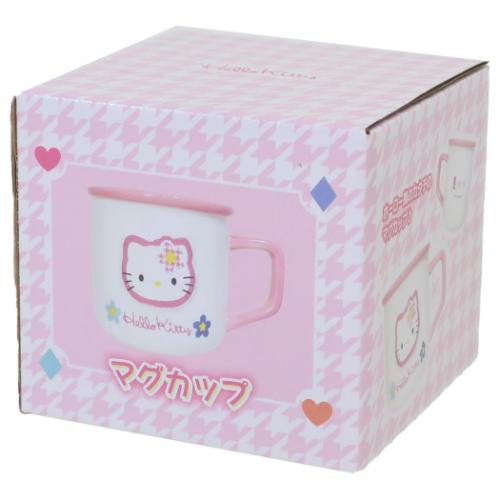 ホーロー風マグ マグカップ ハローキティ カオハナ サンリオ サン