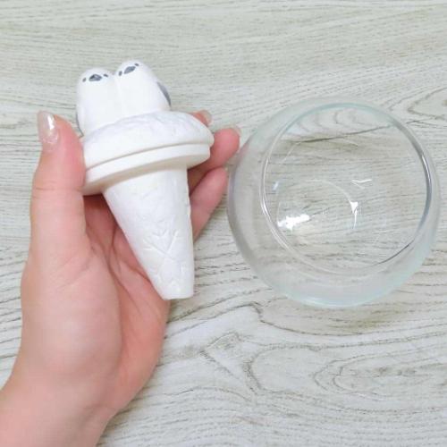 卓上加湿器 ドーム型加湿器 シマエナガ アニマル サンアート プレゼント