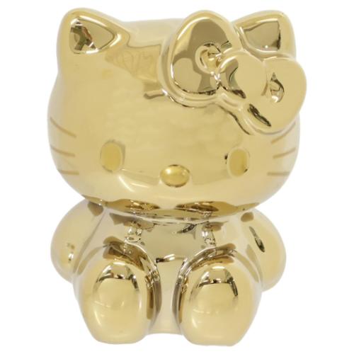 ハローキティ ゴールド貯金箱 貯金箱 サンリオ キャラクター
