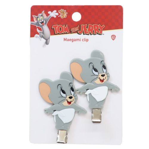 トムとジェリー 前髪クリップ ワーナーブラザース ヘアアクセ キャラクター タフィー プレゼント 男の子 女の子 ギフト バレンタイン