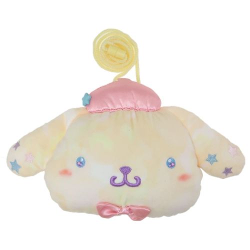 ネックポーチ プラがまぐち サンリオ ポムポムプリン ゆめふわ エスケイジャパン ぬいぐるみがまぐちポーチ ポシェット キャラクター