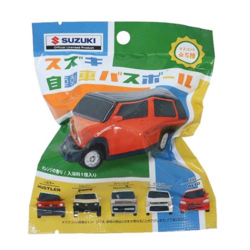 入浴剤 スズキ SUZUKI バスボール全5種 自動車 子供とお風呂