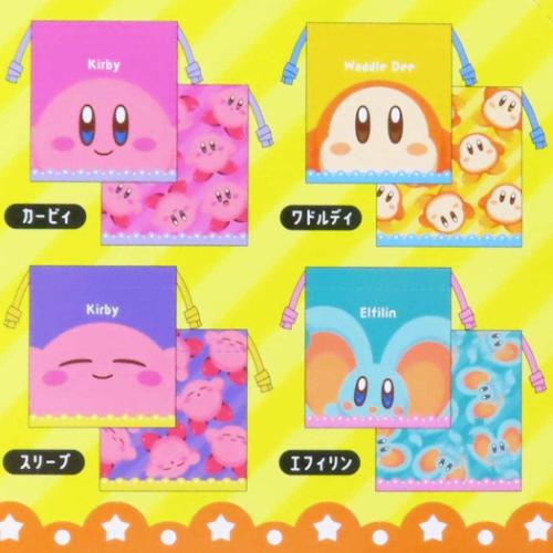 星のカービィ グッズ 巾着袋 キャラクター ミニ巾着ポーチ2 全8種 8個