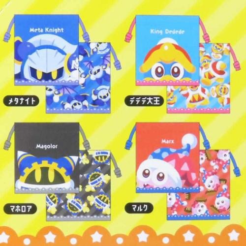 巾着袋 ミニ巾着ポーチ2 全8種 8個入セット 星のカービィ エスケイ