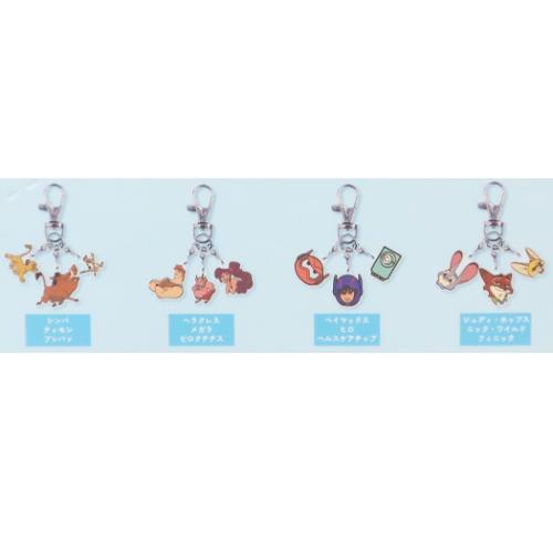 ディズニーキャラクター キーホルダー Amazon.co.jp: TokyoDisneyResort アトラクション チャーム 4個