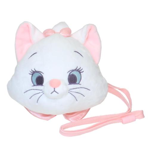 ネックポーチ プラがまぐち おしゃれキャット マリー エスケイジャパン ディズニー ぬいぐるみがまぐちポーチ ポシェット