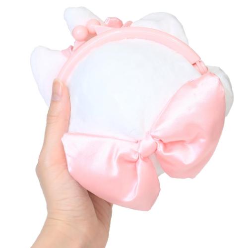 ネックポーチ プラがまぐち おしゃれキャット マリー エスケイジャパン ディズニー ぬいぐるみがまぐちポーチ ポシェット