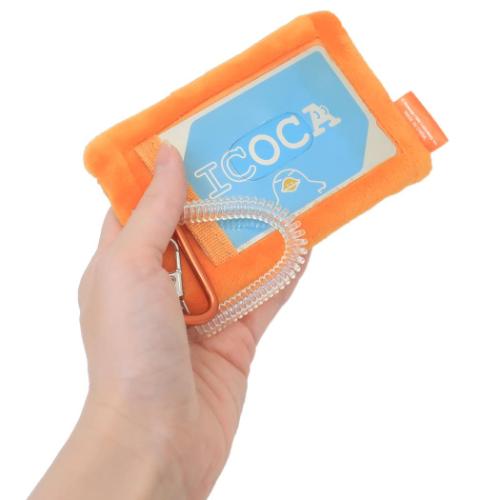 フェイスパスケース 定期入れ 星のカービィ ワドルディ エスケイジャパン コイル付き シングル ICカードケース