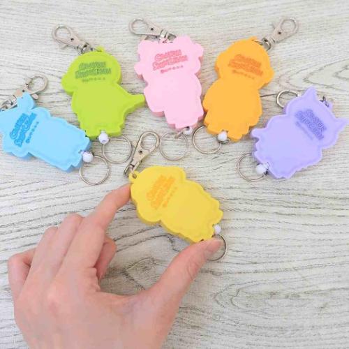 キーリング ラバーリールキーホルダー 日本アートシリーズ しんのすけ