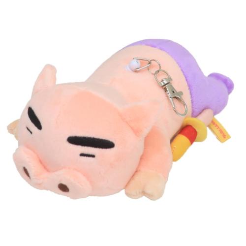 定期入れ すやすやパスケース ぶりぶりざえもん クレヨンしんちゃん エスケイジャパン 通勤 通学 リール付き アニメキャラクター