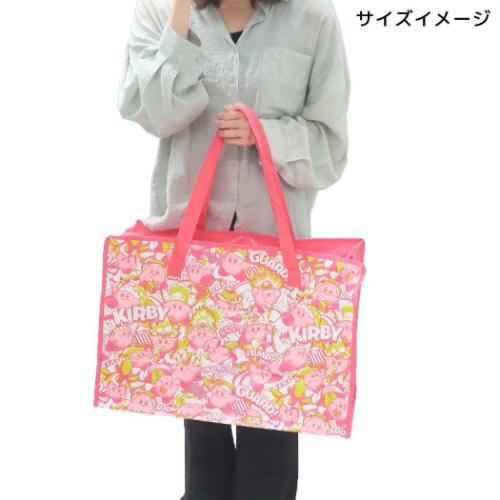 お土産バッグ おみやげバッグ 星のカービィ コピー能力集合！ エスケイジャパン 飛行機内持ち込みサイズ 大容量