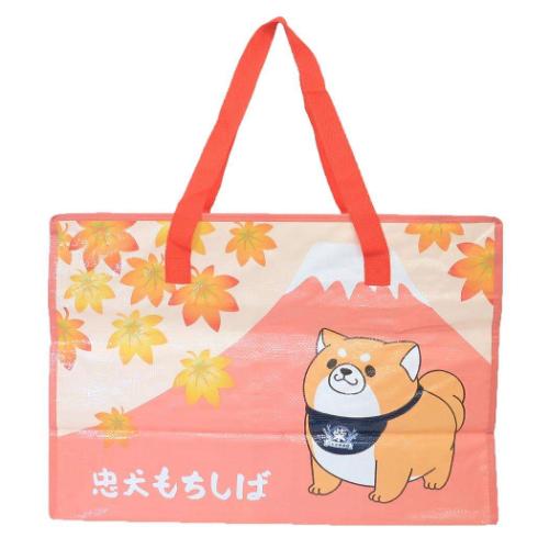 お土産バッグ おみやげバッグ 忠犬もちしば 赤富士 エスケイジャパン 飛行機内持ち込みサイズ 大容量