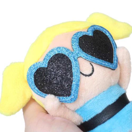 パワーパフガールズ マスコット ぬいぐるみキーリング バブルス