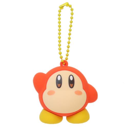 星のカービィ ぷっくりラバーマスコット ボールチェーンキーホルダー