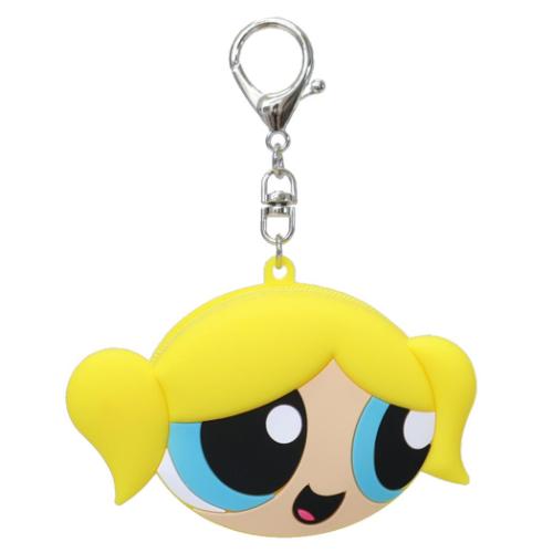 パワーパフガールズ シリコンミニポーチ ミニポーチ バブルス