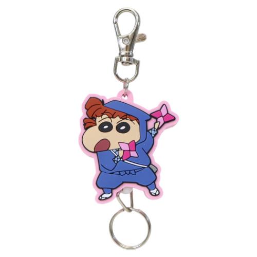 ラバーリールキーホルダー キーリング クレヨンしんちゃん ネネちゃん
