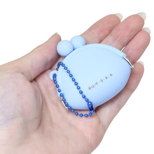 シリコンミニがまぐちポーチ クレヨンしんちゃん 小銭入れ ティーズファクトリー シロ グッズ