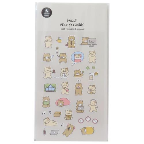 シールシート スワテリエステッカー goyomi＆goyami S＆C デコレーション DECOシール