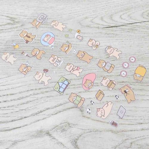 シールシート スワテリエステッカー goyomi＆goyami S＆C デコレーション DECOシール