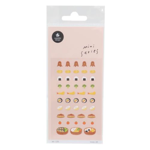 スワテリエミニステッカー suatelier シールシート S＆C food.05 爆買