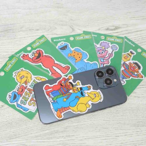 SESAME STREET セサミストリート ビッグシール ステッカー 3人