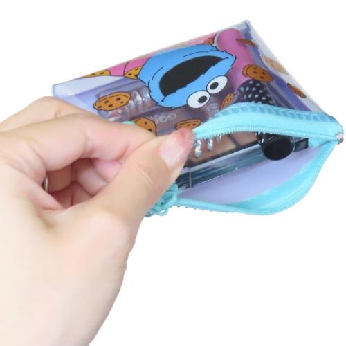 マルチケース ミニポーチ セサミストリート クッキーモンスター S＆C 小物入れ