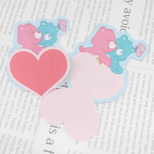 ケアベア グッズ メッセージカード キャラクター ダイカットメッセージ