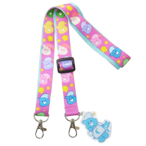 ネックホルダー ネックストラップ CareBears ケアベア CB ピンク S＆C かわいい キャラクター