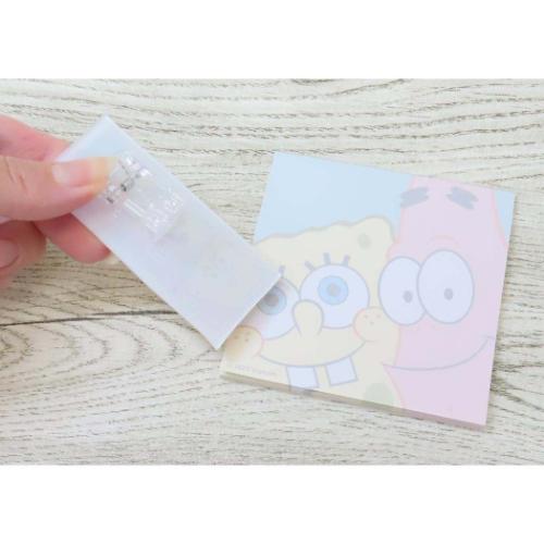 スポンジボブ グッズ メモ帳 キャラクター メモクリップセット ボブ