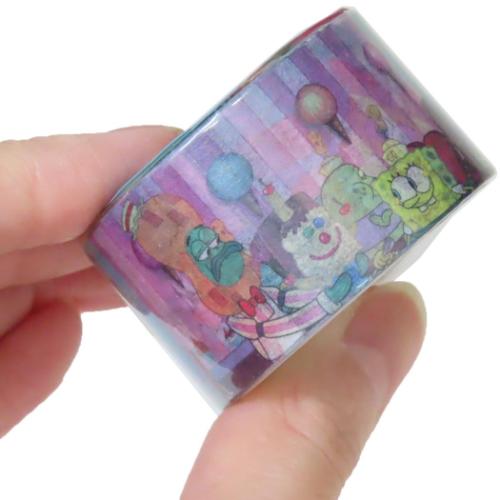 スポンジボブ グッズ マスキングテープ キャラクター 25mmマステ