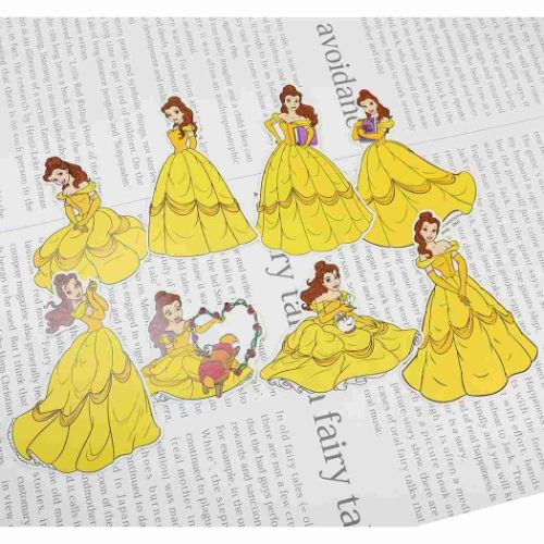 Disney（ディズニー） フレークシール フレークステッカー ベル 美女と