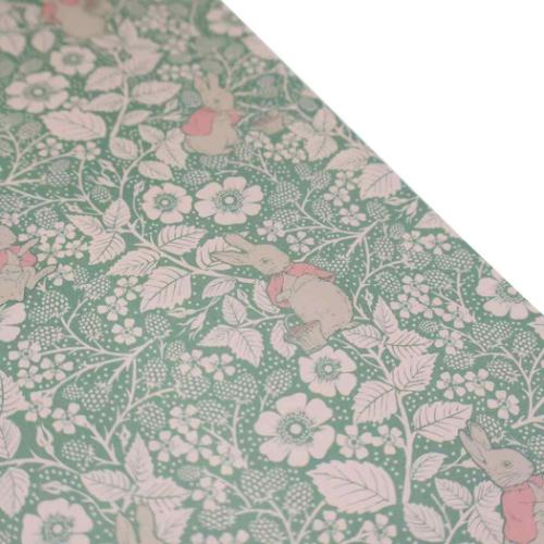 ピーターラビット グッズ ラッピング用品 絵本キャラクター ラッピング 平袋 8枚入り BP ベリー＆ローズG