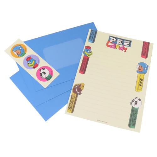 コメントいただいた ペッツ様 のみに発送します 手紙セット レターセット PEZ ペッツ ブルー S＆C : 雑貨&アートの通販