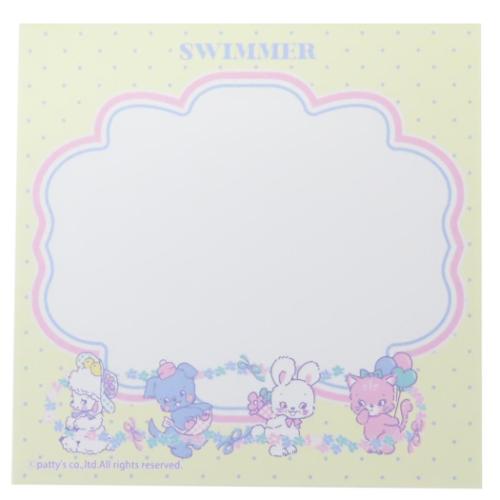 【大量88点】SWIMMER スイマー文房具 メモ帳 ペン 定規など 楽天市場】【スイマー】四角型メモ【SWIMMER】MMR106-107 メモ帳