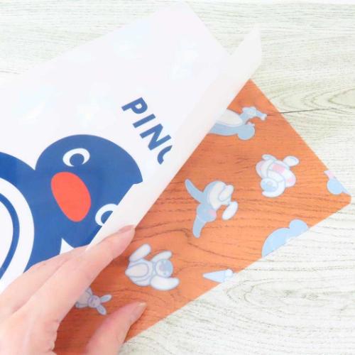 クリアフォルダー ピングー A4シングルクリアファイル Pingu 新学期