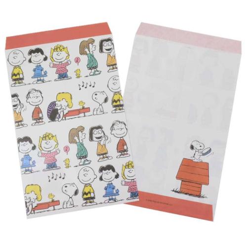 ラッピング 平袋 8枚入り ラッピング用品 SN チラシ スヌーピー ピーナッツ S＆C プレゼント