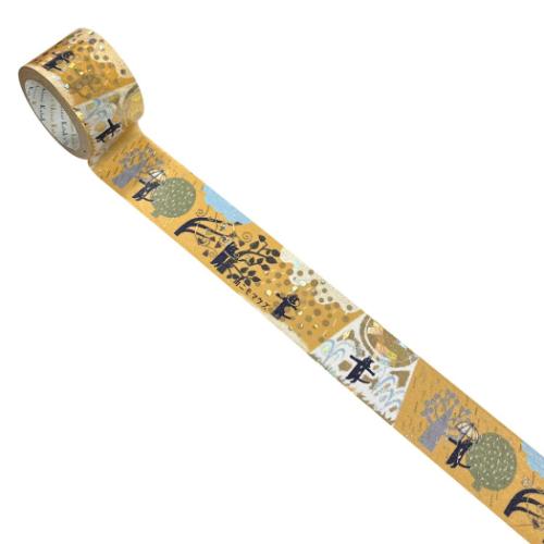 マステ Shinzi Katoh きらぴかマスキングテープ 27mm 宮沢賢治幻燈館