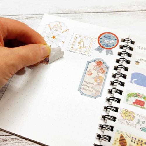 シンジカトウ シール手帳 シール帳 キャラクター : キャラクターの