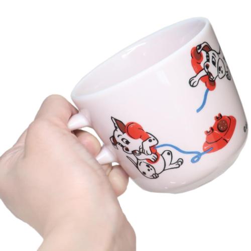 101匹わんちゃん マグカップ 磁器製マグ 復刻アート1963 ディズニー