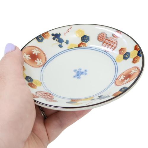 ミッキー＆フレンズ ミッキーマウス 古伊万里風 豆皿 ディズニー 小皿