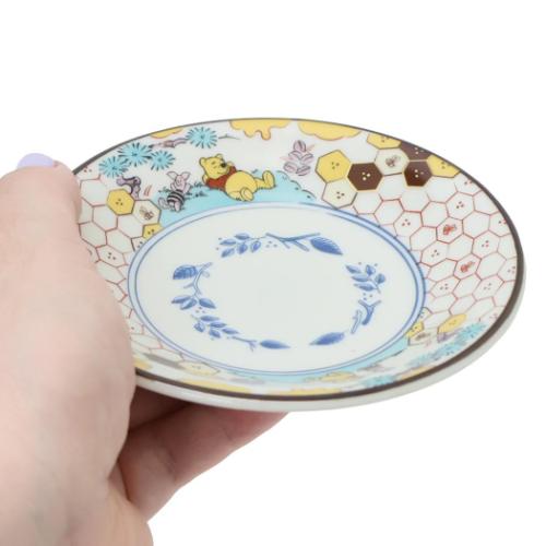 くまのプーさん グッズ 小皿 キャラクター 古伊万里風 豆皿