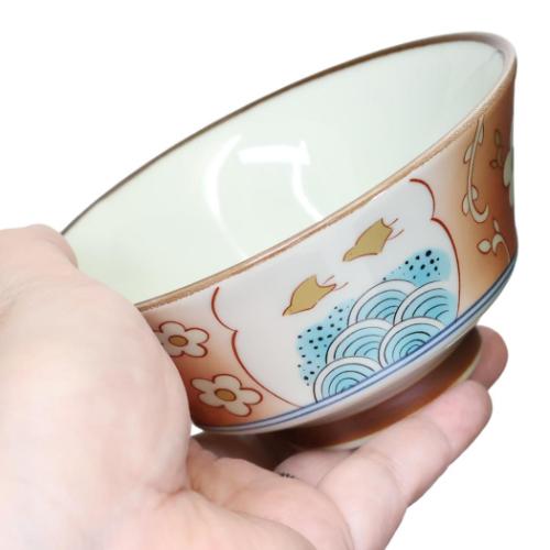 ミッキー＆フレンズ ミニーマウス 古伊万里風 茶碗 ディズニー ライス