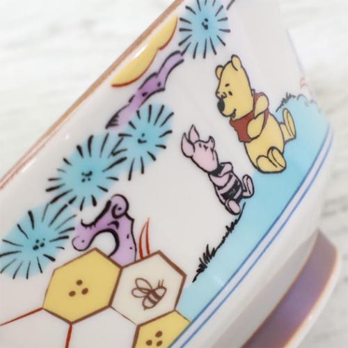 ライスボウル 古伊万里風 茶碗 くまのプーさん ディズニー 三郷陶器 食器